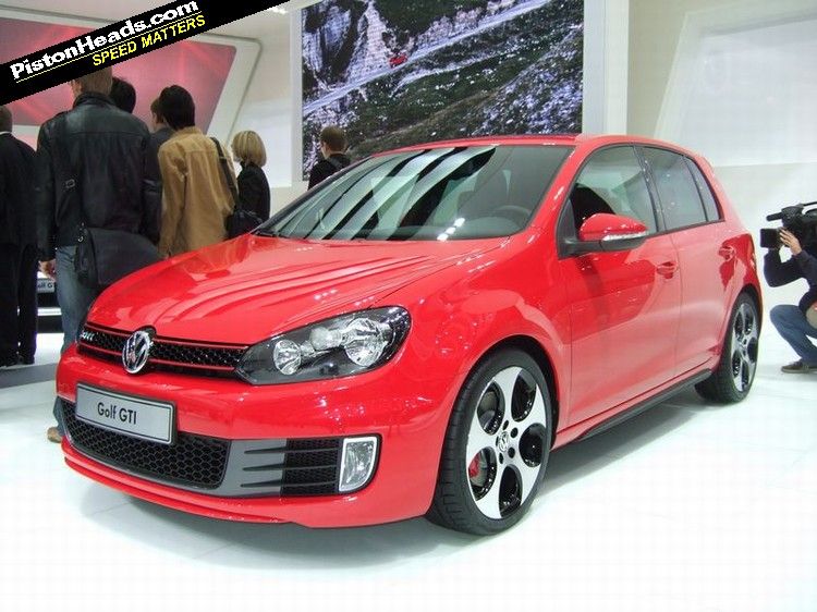 Volkswagen was obviously keen to take the wraps off the new Golf GTI as it
