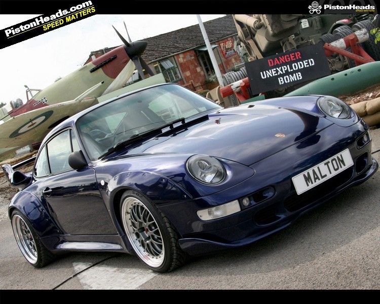 It might look like a rearwheel drive 993 GT2 which of course makes it